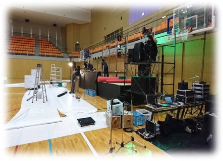 大学 高校 ダンス部 ダンスパフォーマンス 音響 照明