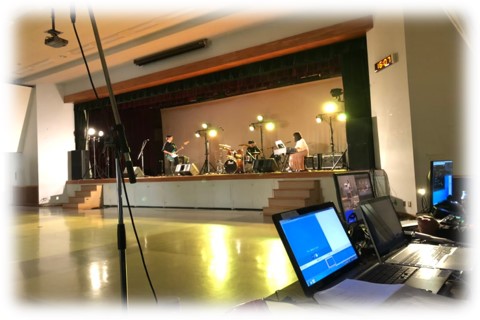 大学 学園祭 ライブ配信・音響・照明・撮影